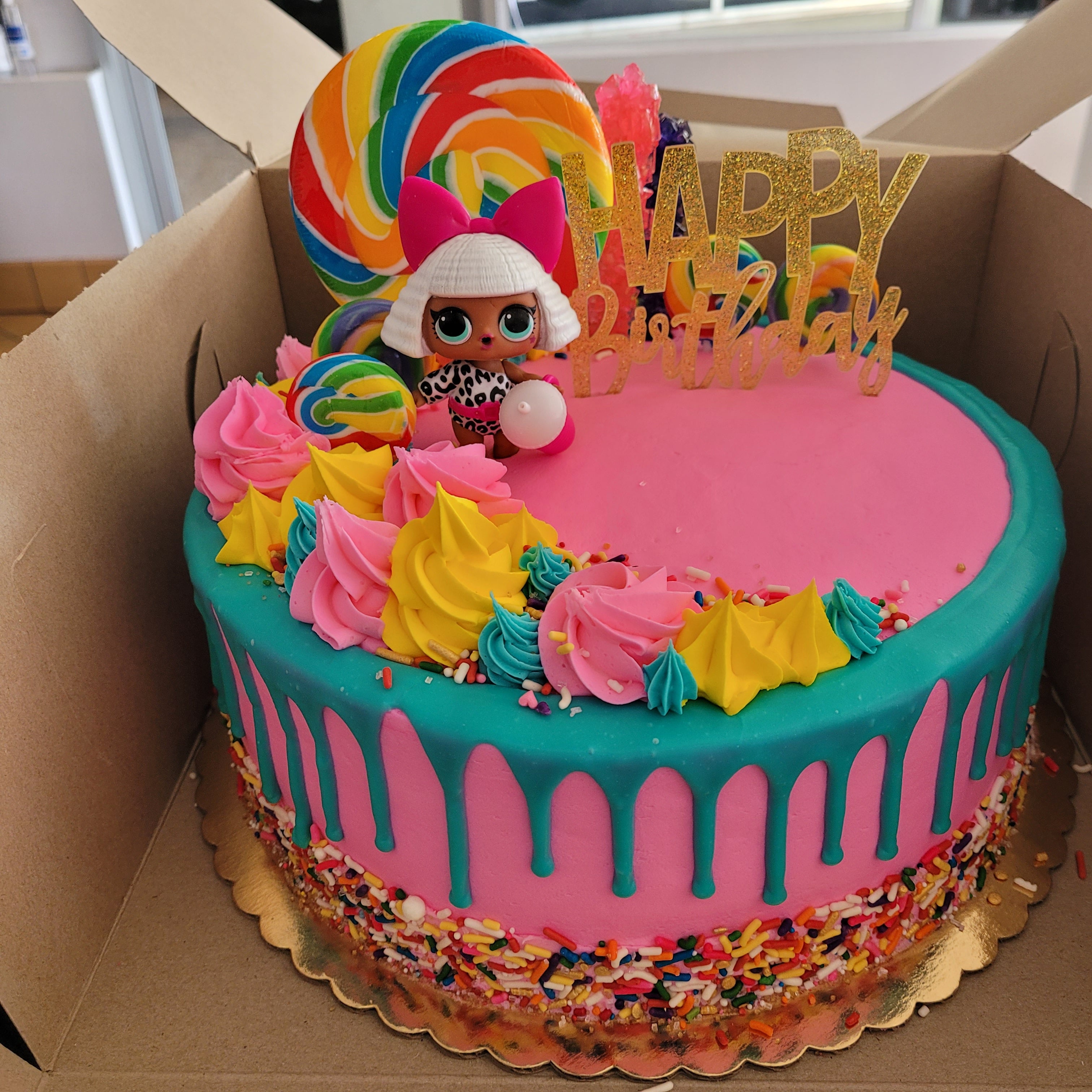 Cotton Candy Cake — Whipped Up Whimsy